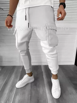 Pantaloni de trening gri conici K199 O4-2.2